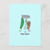 soorten bonen Briefkaart (Voorkant)