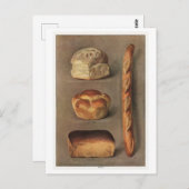 Soorten broodillustraties  briefkaart (Voorkant / Achterkant)