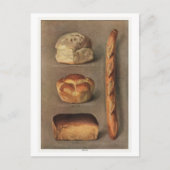 Soorten broodillustraties  briefkaart (Voorkant)