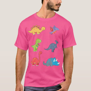 Soorten dino-identificatie van dinosaurussen - Kut T-shirt