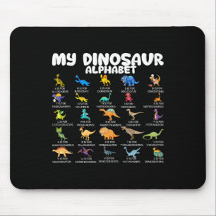 Soorten Dinosauriërs Mijn Dinosaurus Alfabet Ck Na Muismat