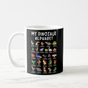 Soorten Dinosauriwitteringidentificatie Koffiemok