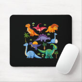 Soorten Dinosaurussen Graphics Mijn Dinosaurus Coo Muismat (Met muis)