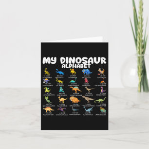 Soorten dinosaurussen Mijn dinosaurusalfabet Terug Kaart