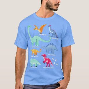 Soorten Dinosaurussen Toekomstige paleontoloog Kin T-shirt