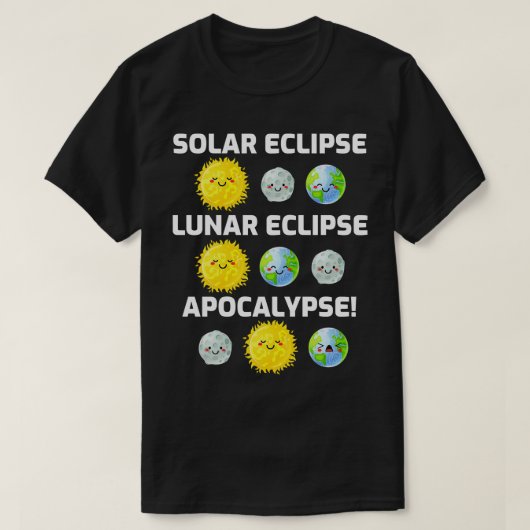 Soorten Eclipse Apocalypse T-shirt (Design voorkant)