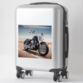 Soorten gewone motorfietsen en fietsen sticker (Koffer)