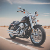 Soorten gewone motorfietsen en fietsen sticker (Voorkant)