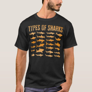 Soorten haaien t-shirt