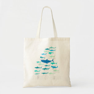 Soorten haaiensoorten grote witte reuzenhaai M Tote Bag