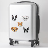 Soorten hondenrassen sticker (Koffer)