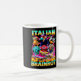 Soorten Italiaanse Brainrot Meme Karakter Hand Get Koffiemok