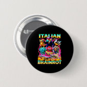 Soorten Italiaanse Brainrot Meme Karakter Hand Get Ronde Button 5,7 Cm (Voorkant /achterkant)