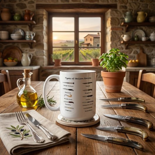 Soorten Italiaanse messen Culinair infographic  Koffiemok