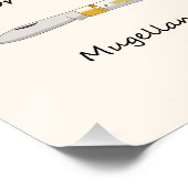 Soorten Italiaanse messen - Geïllustreerde muurkun Perfect Poster (Hoek)