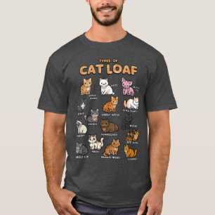 Soorten Kat Brood Schattige Kitten Kawaii Katten K T-shirt