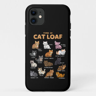 Soorten Kat Koek Cute Kitten Kawaii Katten Kat Lie Case-Mate iPhone Case