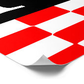 Soorten keukenkunst van pasta's poster (Hoek)