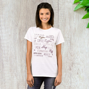 Soorten koffie-Drinken T-shirt