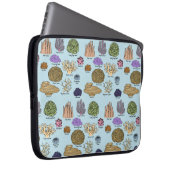 Soorten Koraal Laptop Sleeve (Voorkant Rechts)