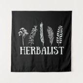 Soorten kruiden kruidengeneeskunde wandkleed (Voorkant)