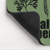 Soorten kruiden kruidkundige muismat (Hoek)