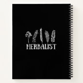 Soorten kruiden kruidkundige notitieboek (Achterkant)