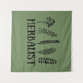 Soorten kruiden kruidkundige wandkleed (Voorkant (horizontaal))