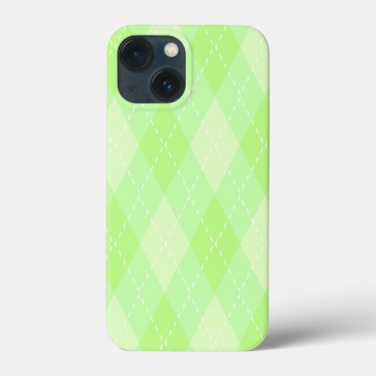 SOORTEN LIME GROENE DIAMOND PATTERS Case-Mate iPhone CASE (Achterkant)