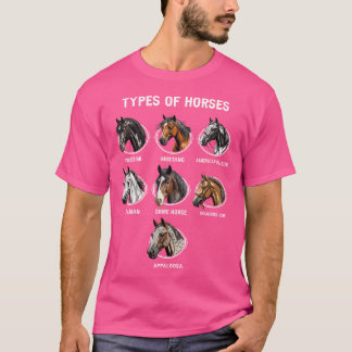 Soorten paarden Paardrijden Country Paardrijden T-shirt