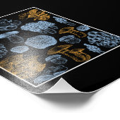 Soorten paddenstoelen die fungi verzamelen foto afdruk (Hoek)