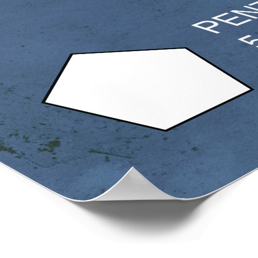 Soorten polygons Poster (Hoek)