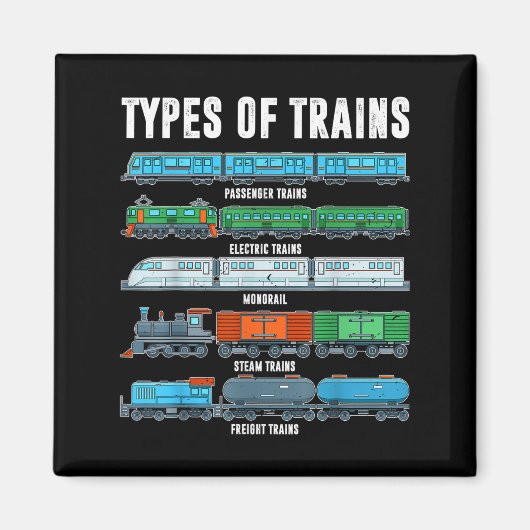 Soorten Shirt Peuter Boy Locomotief Son B Magneet (Voorkant)