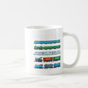 Soorten Shirten Peuter Boy Locomotive Railr Koffiemok