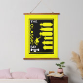 Soorten skateboards hangend wandkleed (Slaapkamer)