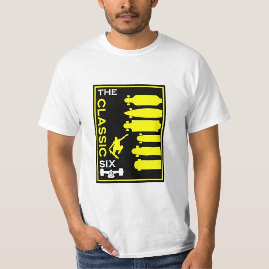 Soorten skateboards t-shirt (Voorkant)