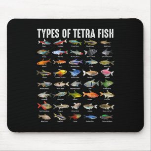 Soorten Tetra Vissen - Tetras Aquarium Vissen Soor Muismat