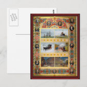  soorten vervoer briefkaart (Voorkant / Achterkant)