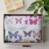 Soorten Vlinders Collectie Pink Blue Tissuepapier (Geschenk)