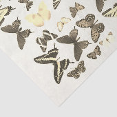 Soorten Vlinders Collectie Sepia Beige Tissuepapier (Detail)