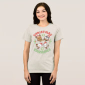 soorten vriendelijkheid Tri-Blend shirt (Voorkant volledig)