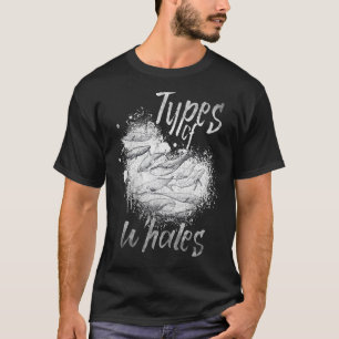 Soorten walvissoorten Biologie van walvissoorten 8 T-shirt