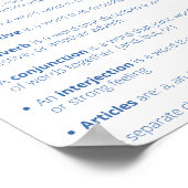 Soorten woorden Poster (Hoek)