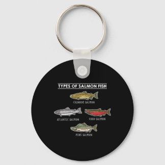 Soorten zalmvis voor zalm Gevist Sleutelhanger