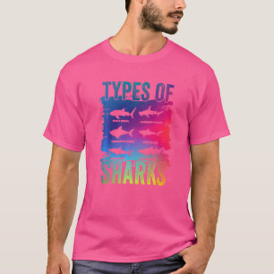 Soorten Zee voor de mariene biologie van haaien T-shirt