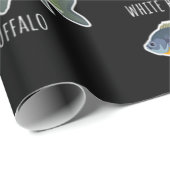 Soorten zoetwatervissoorten Gevist Cadeaupapier (Rol Hoek)