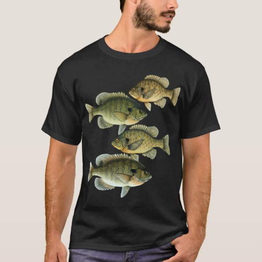 Soorten zonnebaars t-shirt (Voorkant)