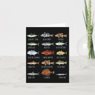 Soorten zoutwatervissoorten Biologie Vist Lo Kaart