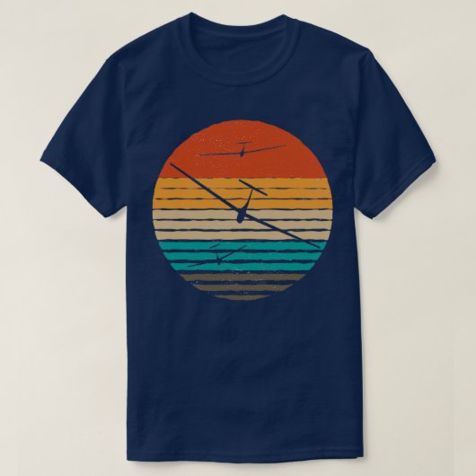 Soortgelijke glider Pilot Soaring Gift Idee T-shirt (Design voorkant)