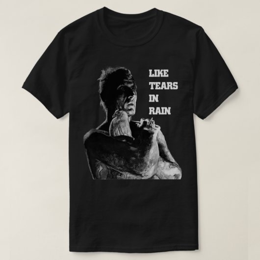 SOORTGELIJKE TEARS IN DE RUNDVLEES T-SHIRT (Design voorkant)